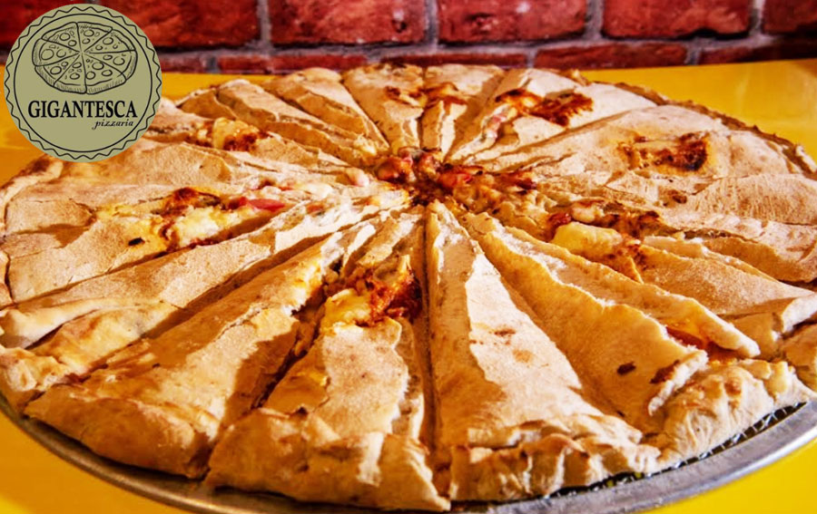 22 Off Pizza Gigantesca Com 60cm De Diametro Com Pedacos Serve 10 Pessoas Sabores Sensacionais Voce Pode Pedir Uma Pizza Broto Doce Ou Salgado No Meio De R 90 Por R 69 90